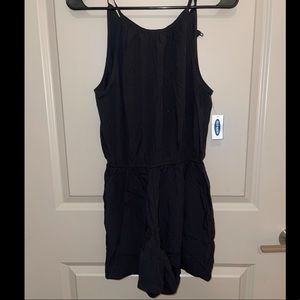 NWT Black old navy romper
